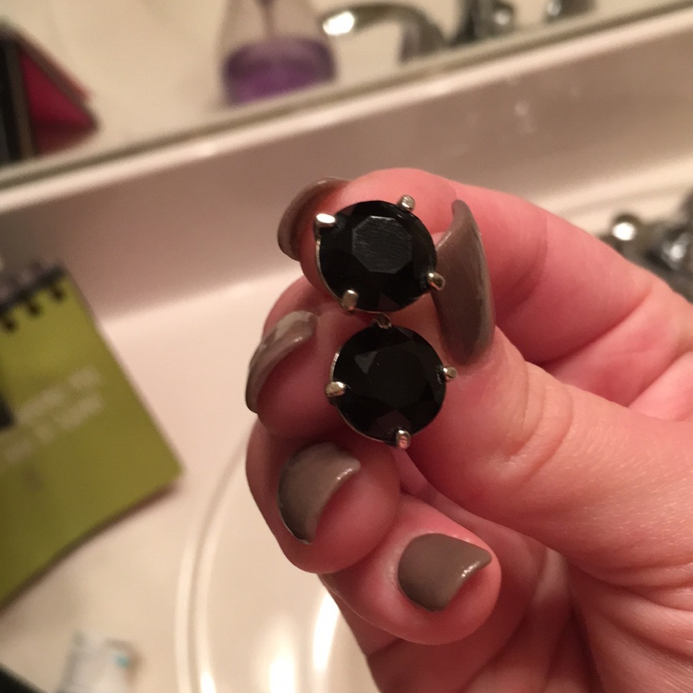 Kenneth Cole Black studs